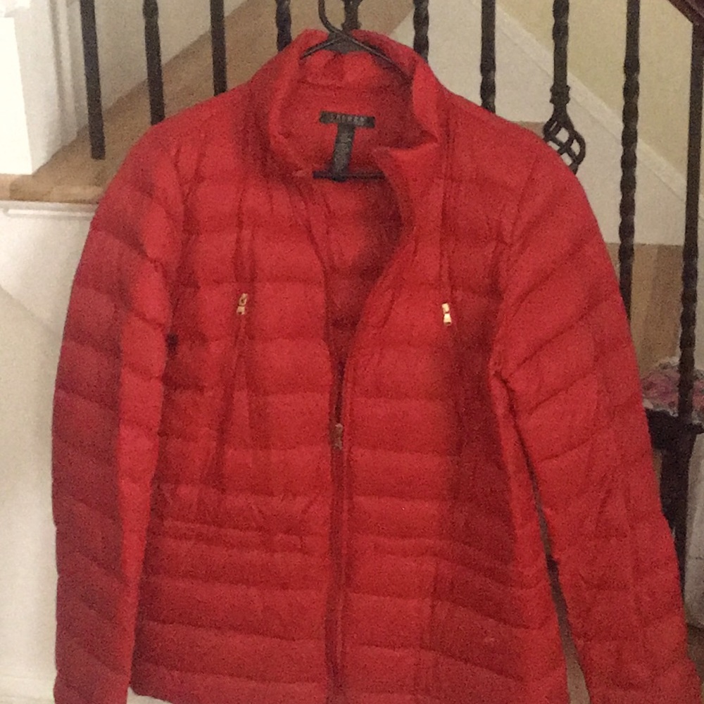 Lauren Red quilted jacket